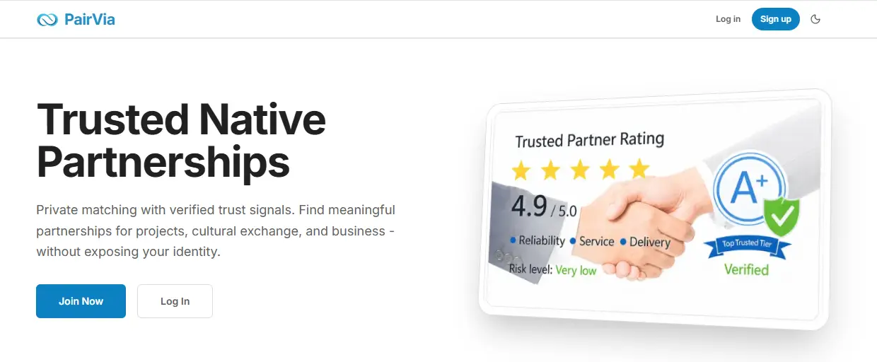 Pairvia on Peerlist