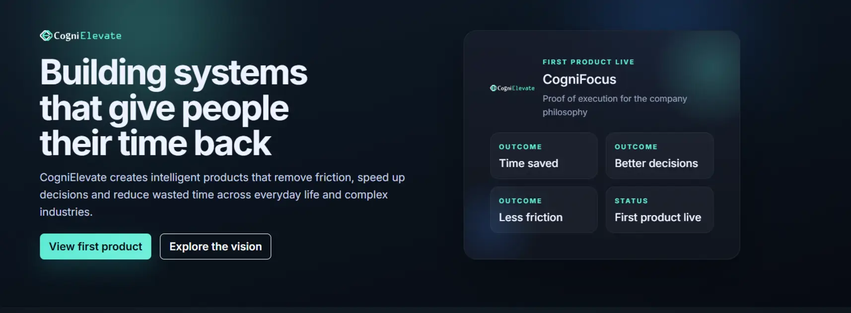 CogniElevate on Peerlist