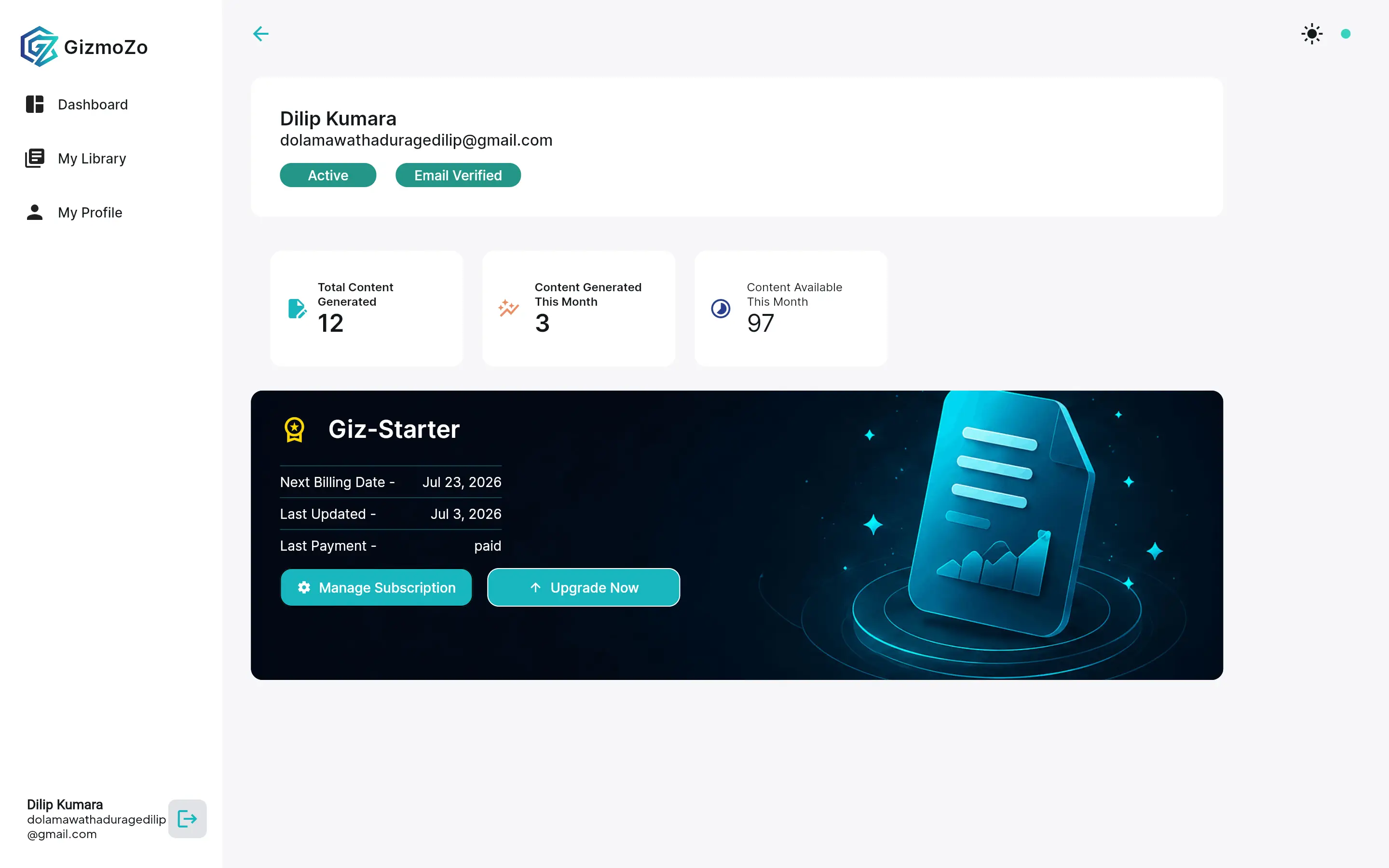 Gizmozo AI on Peerlist