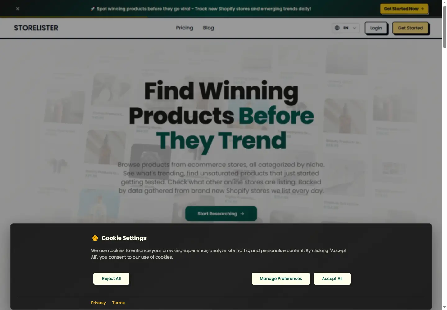 StoreLister on Peerlist