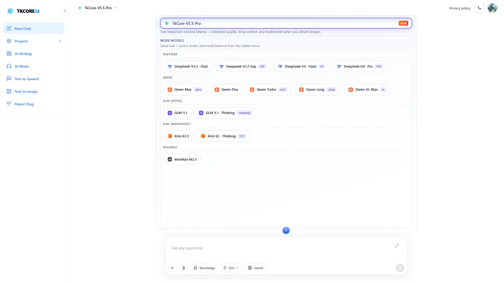 TKCORE AI on Peerlist