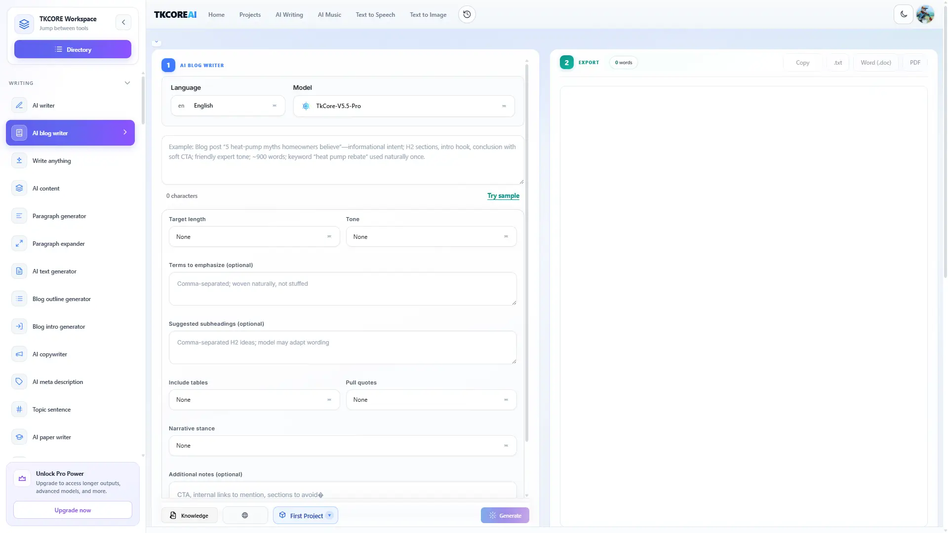 TKCORE AI on Peerlist