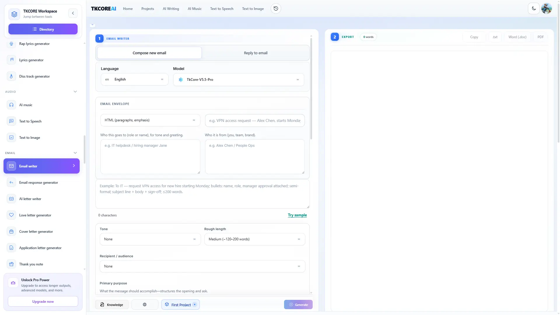 TKCORE AI on Peerlist