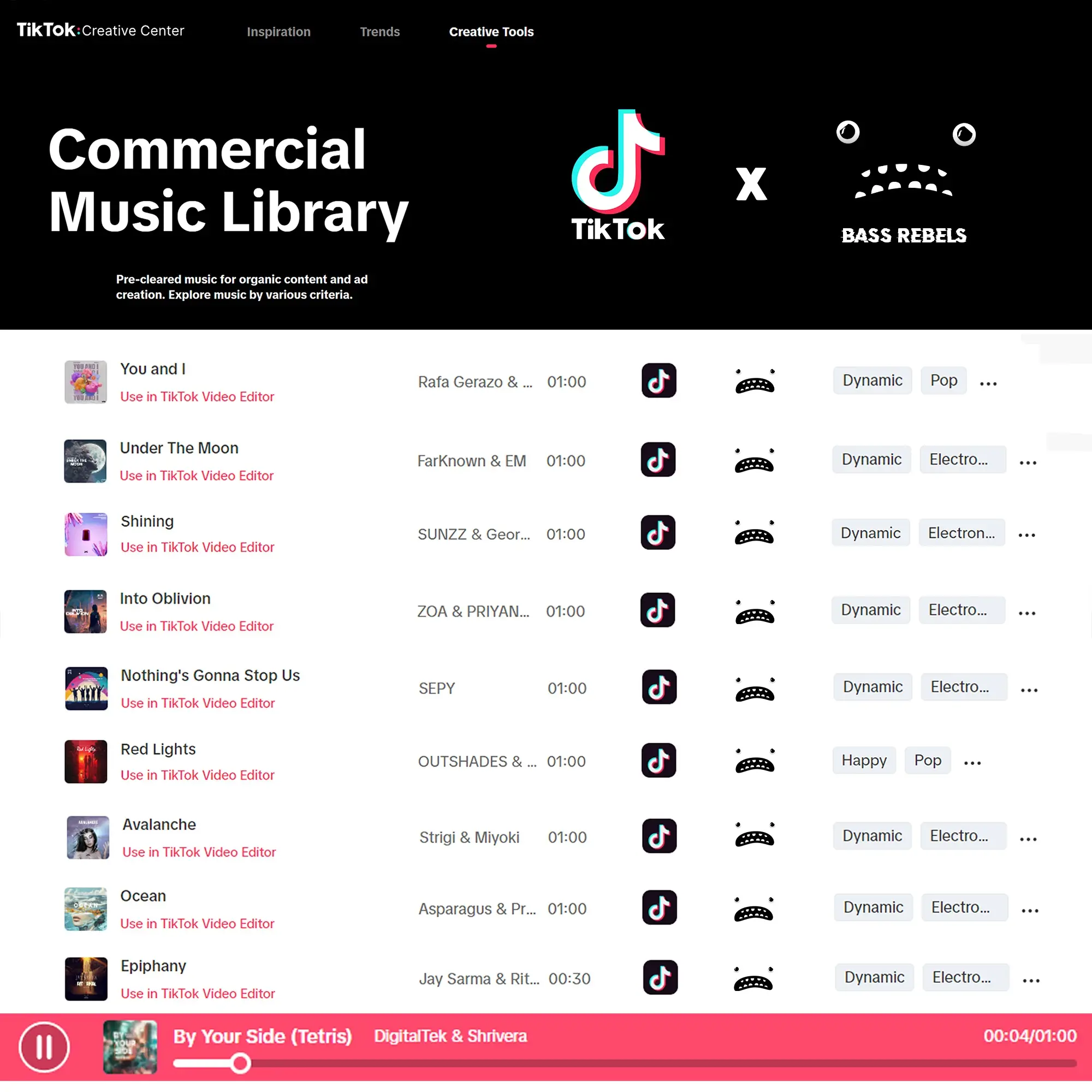 Bass Rebels on Peerlist