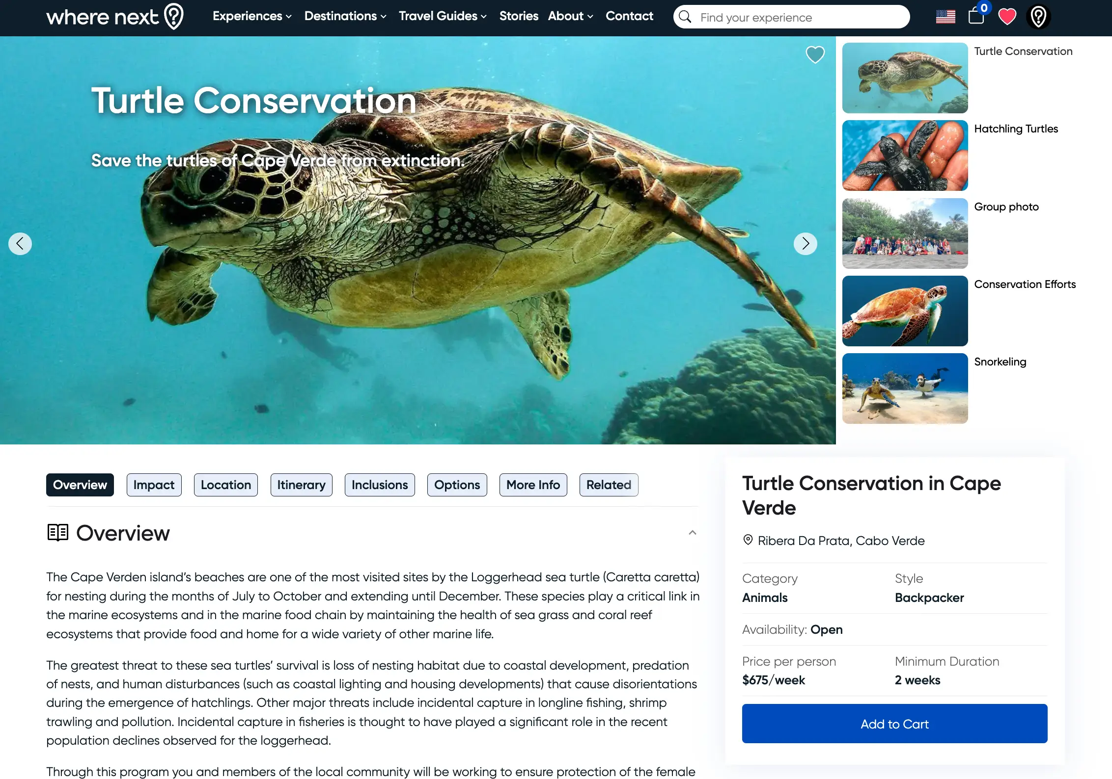 WhereNext Experiences on Peerlist