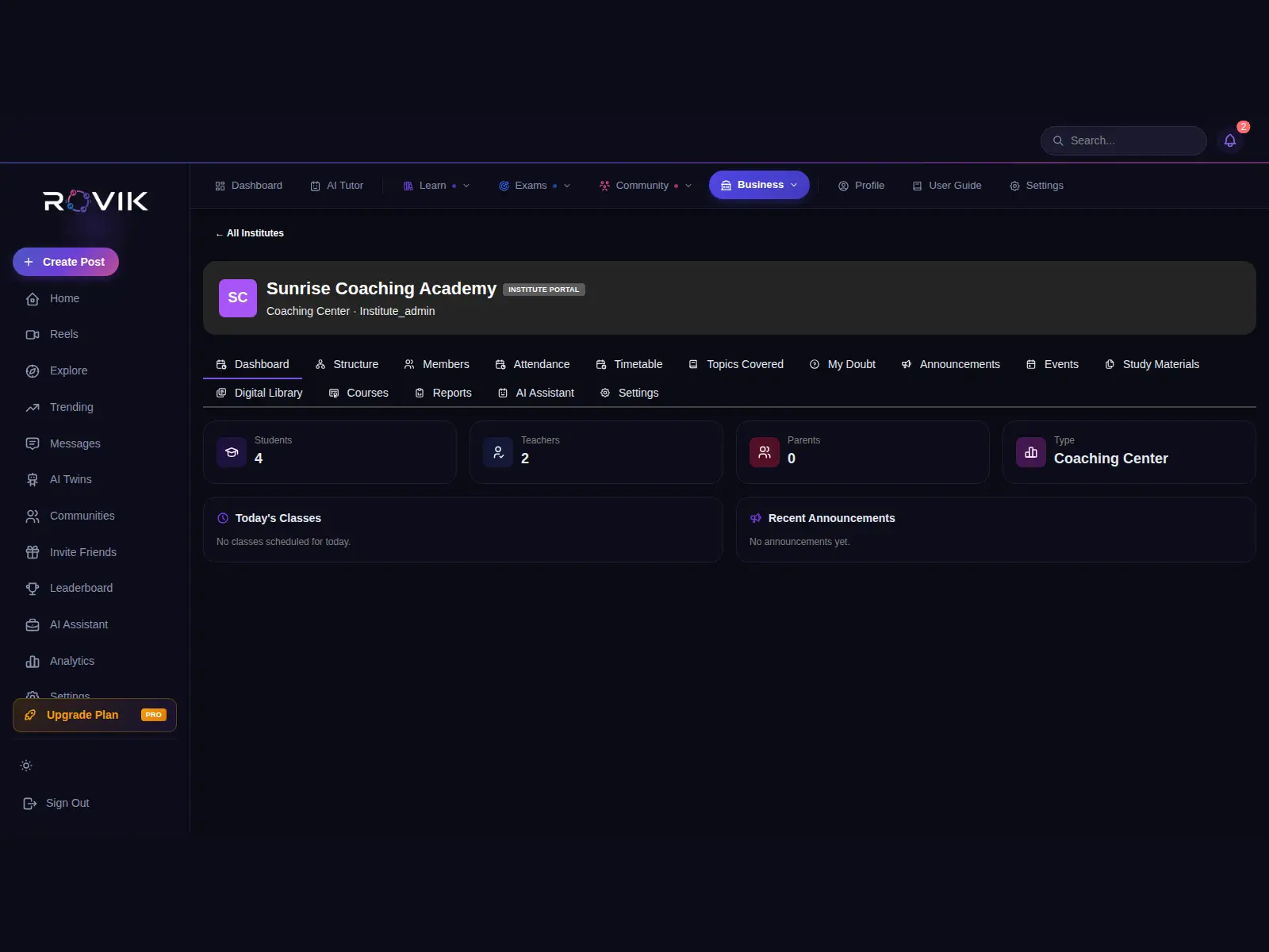 Rovik on Peerlist