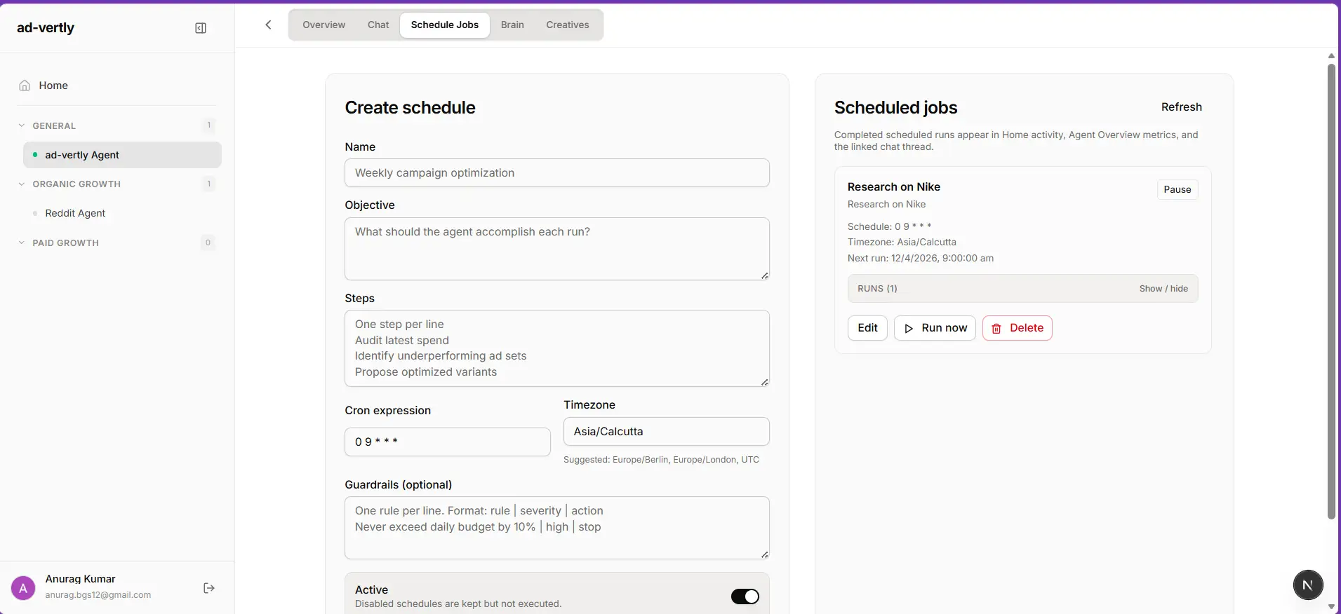 ad-vertly on Peerlist