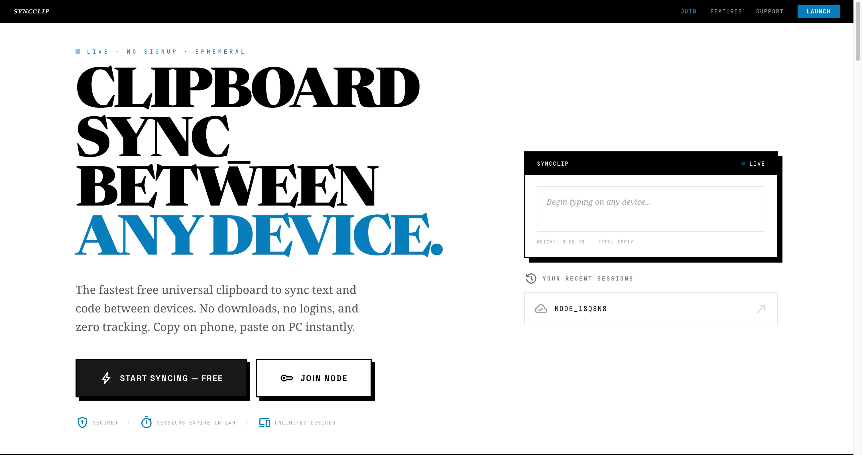 Syncclip on Peerlist