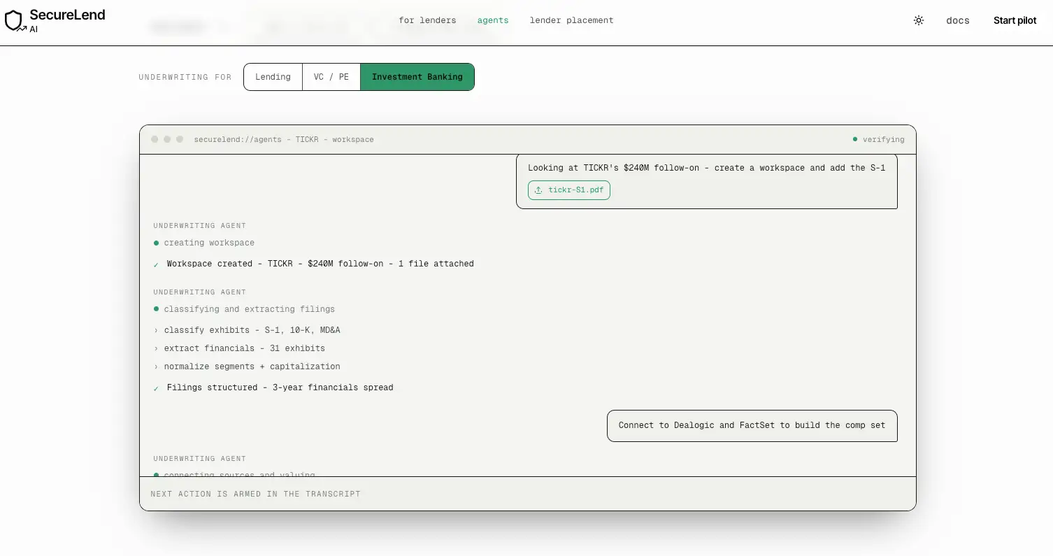 SecureLend on Peerlist