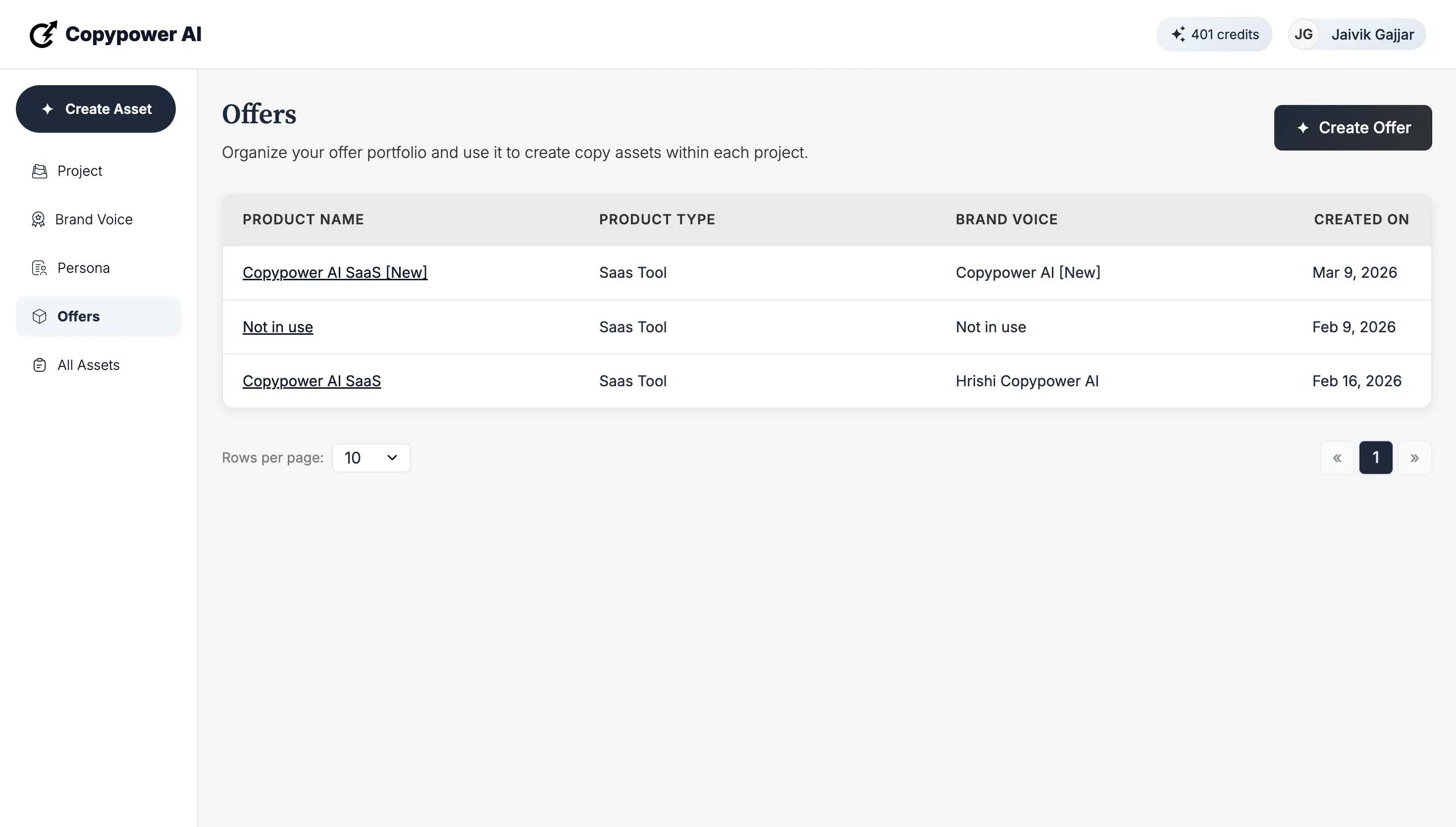Copypower AI on Peerlist