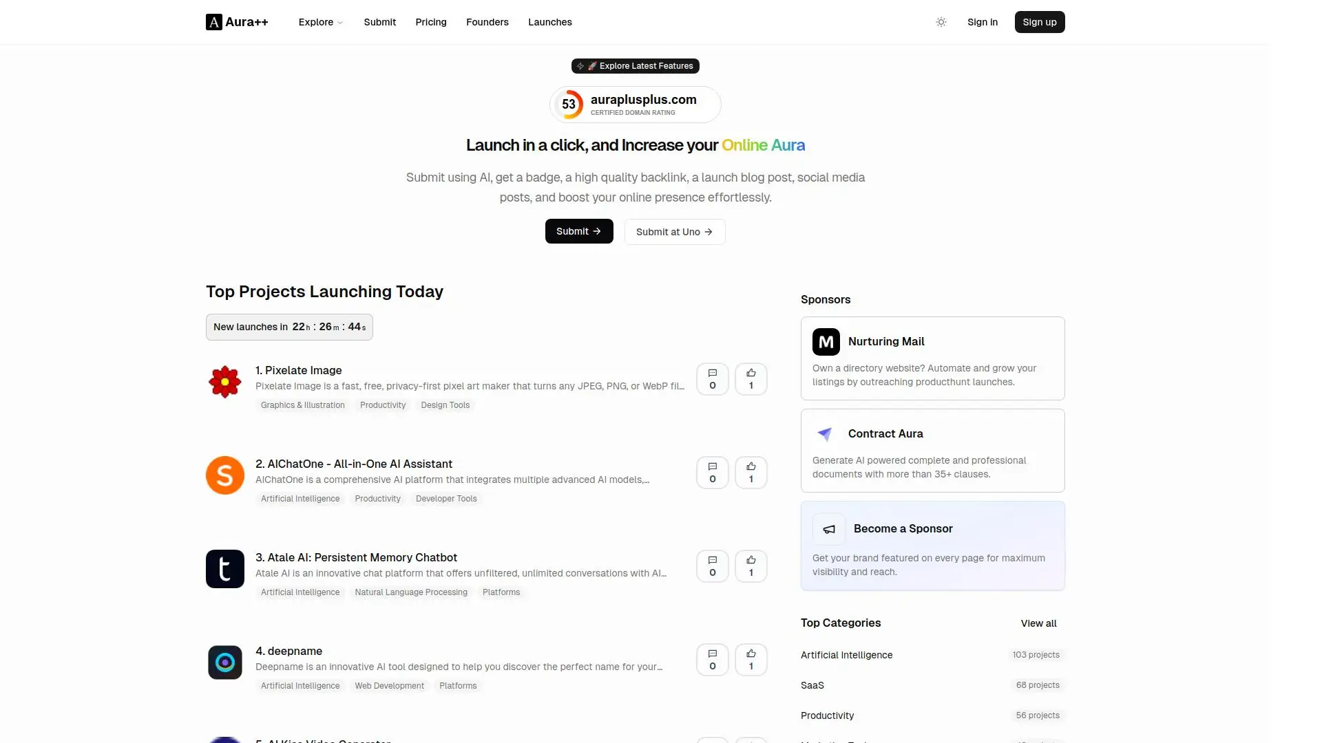 Aura++ on Peerlist