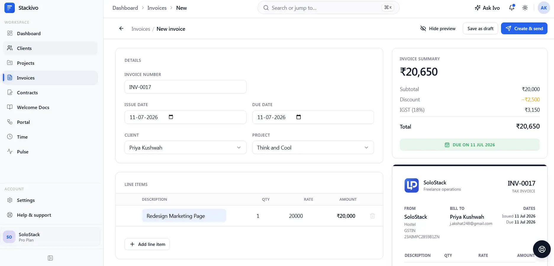 stackivo.me on Peerlist