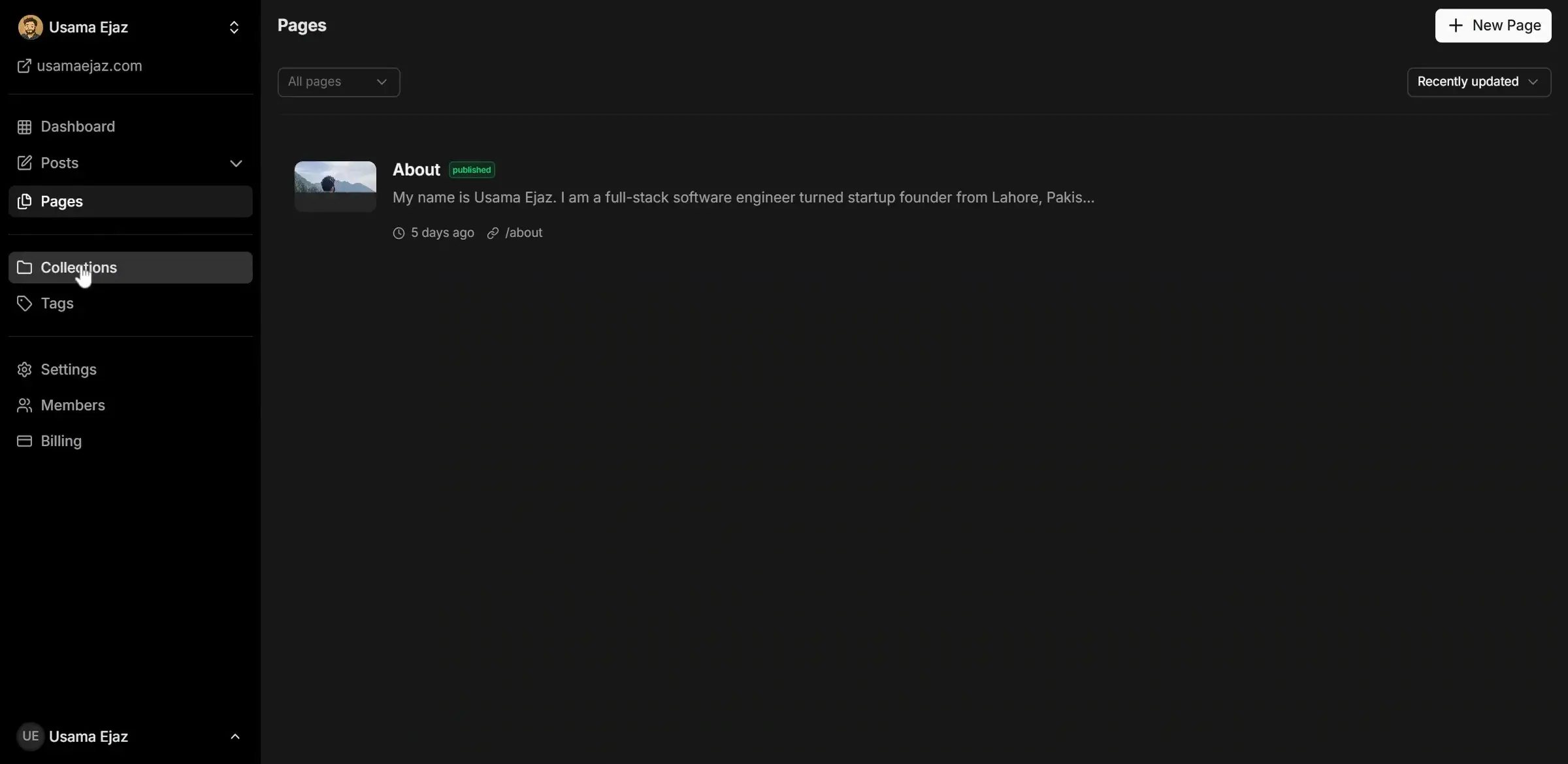 JustBlogged on Peerlist