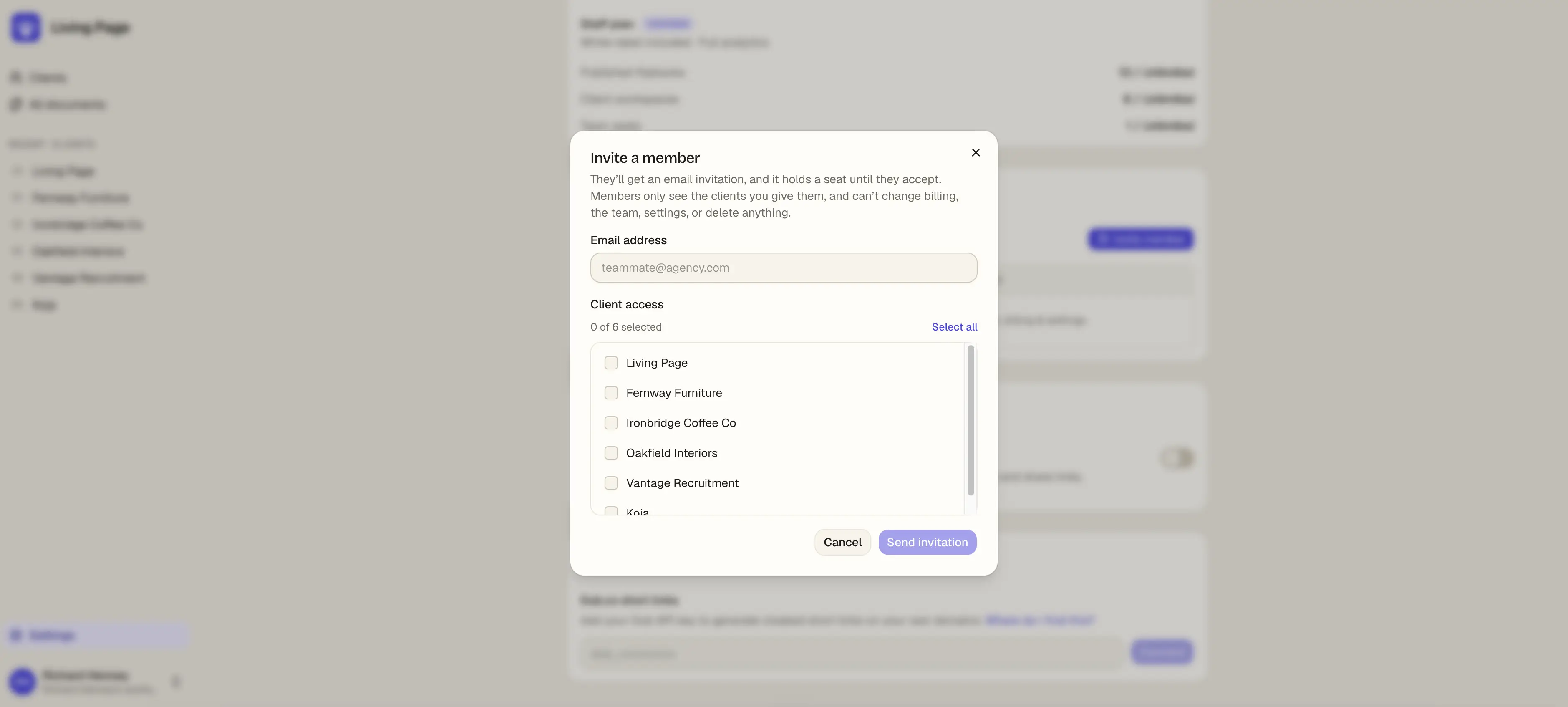 livingpage.app on Peerlist
