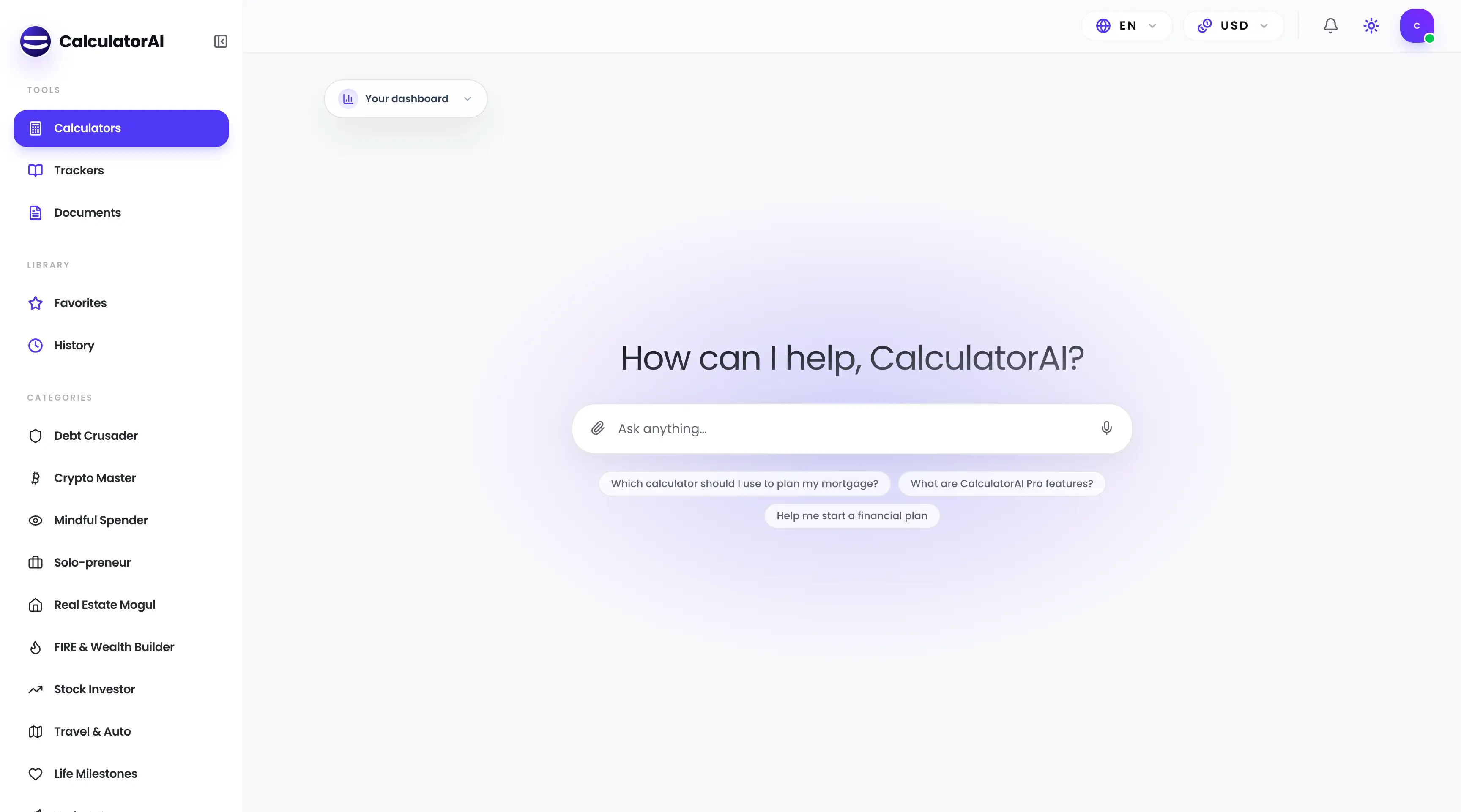 CalculatorAI on Peerlist