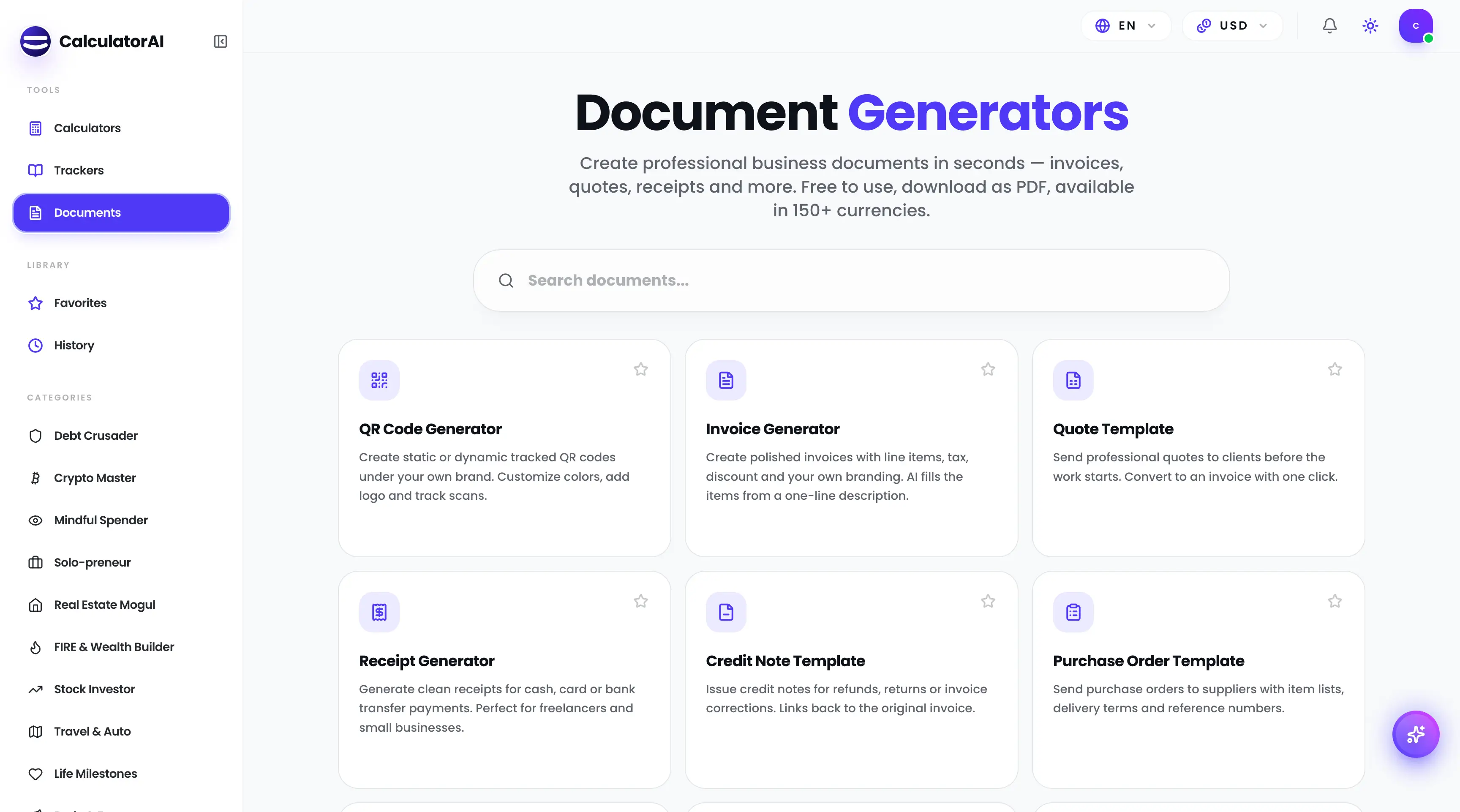 CalculatorAI on Peerlist