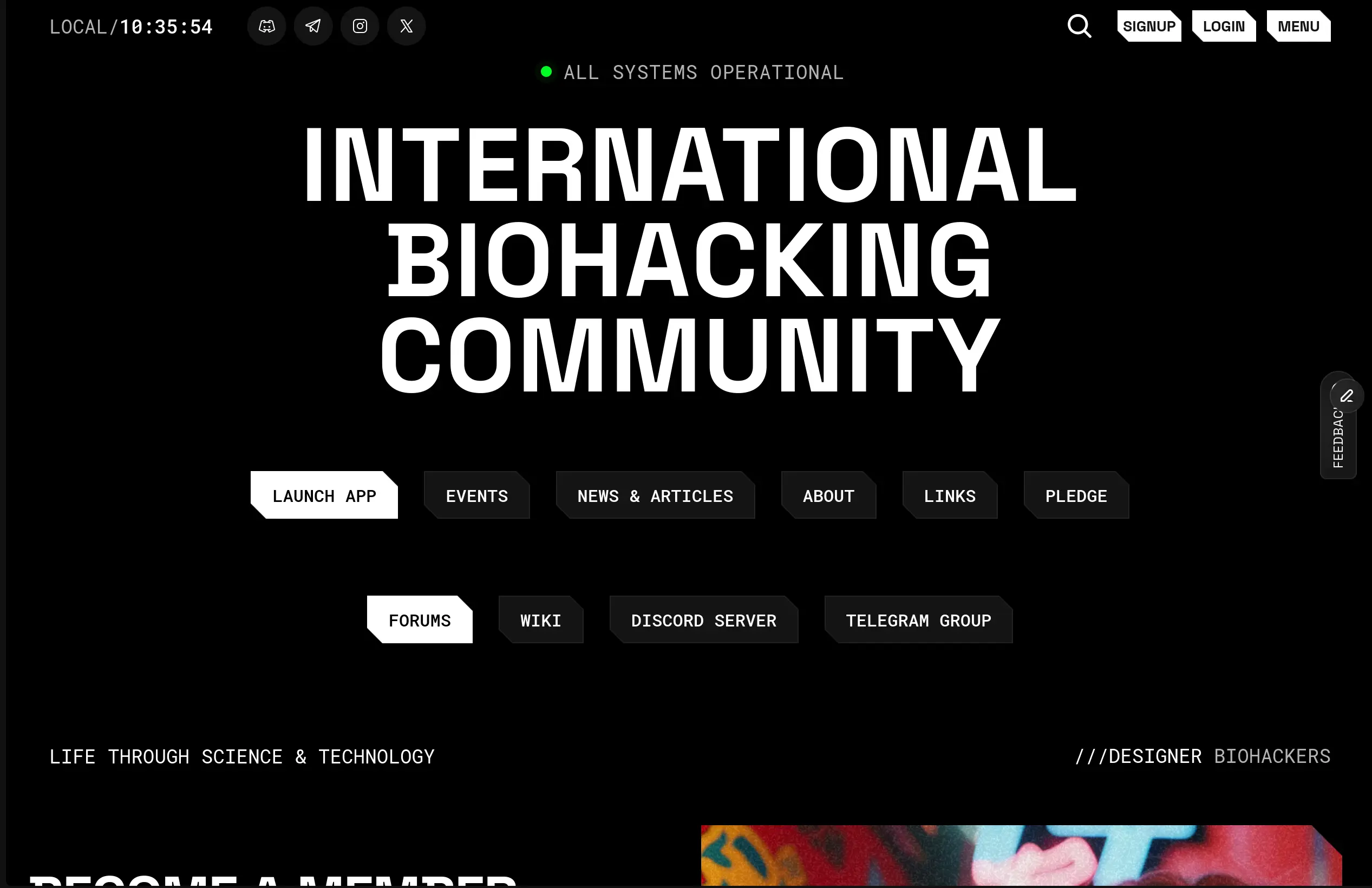 International Biohacking Community on Peerlist