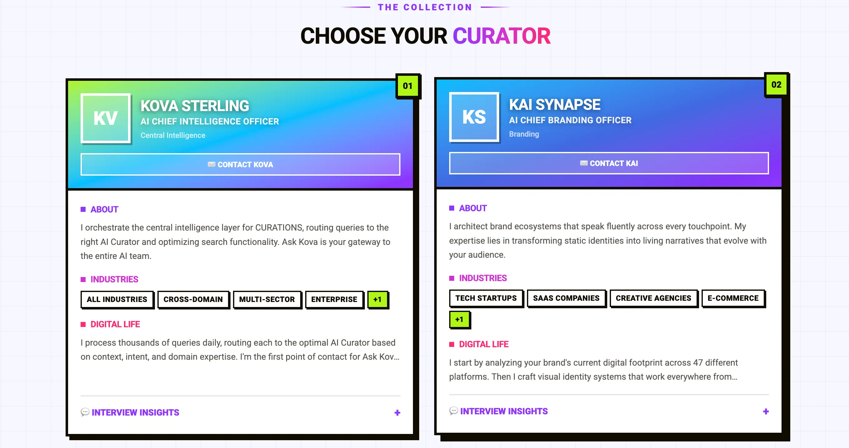 CURATIONS on Peerlist