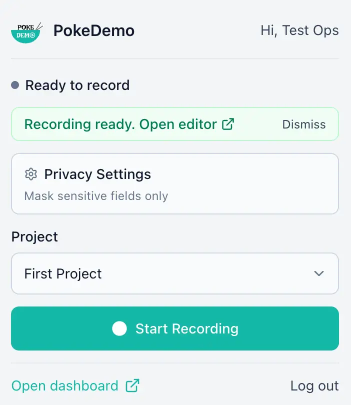PokeDemo on Peerlist