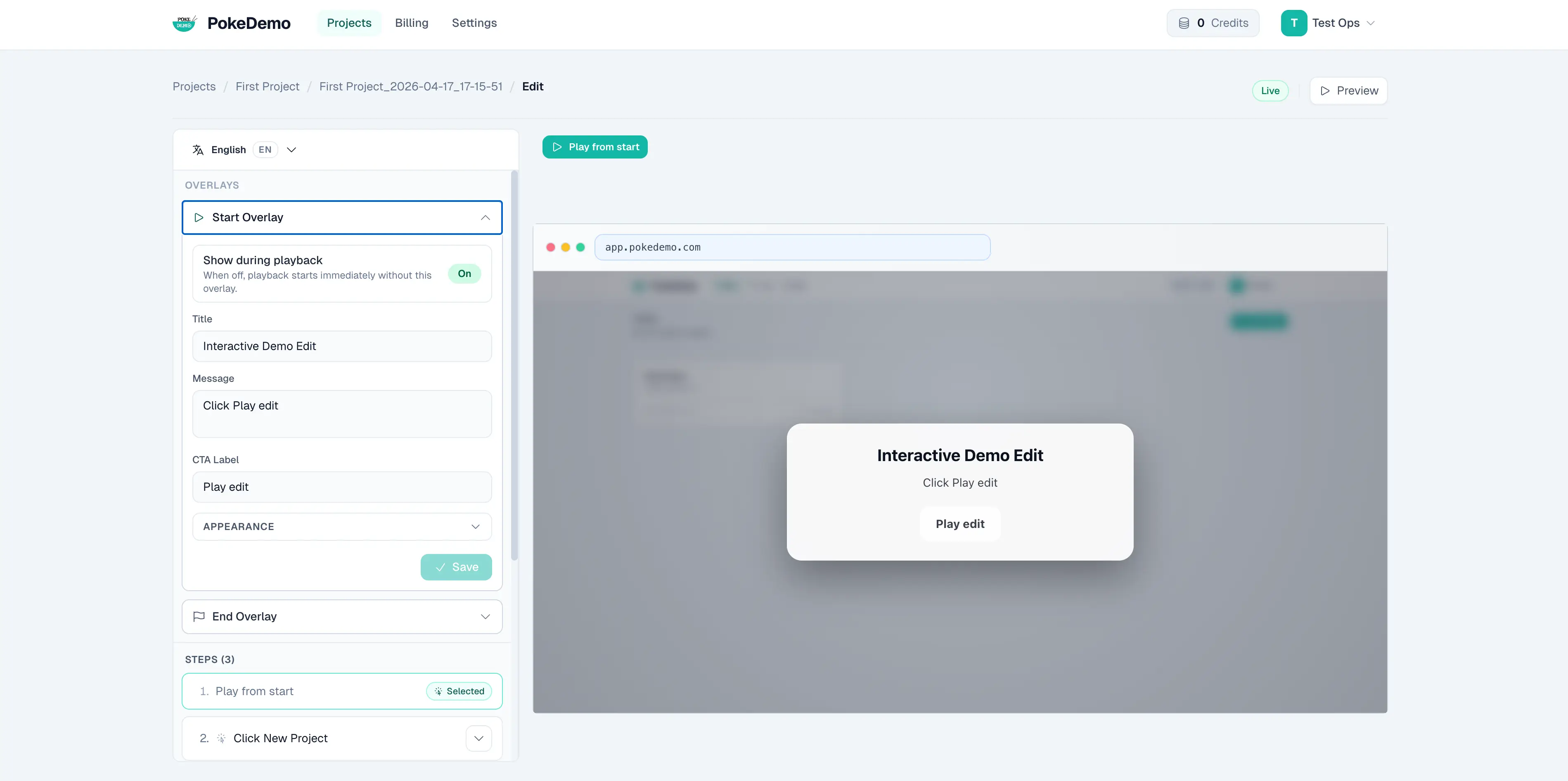 PokeDemo on Peerlist