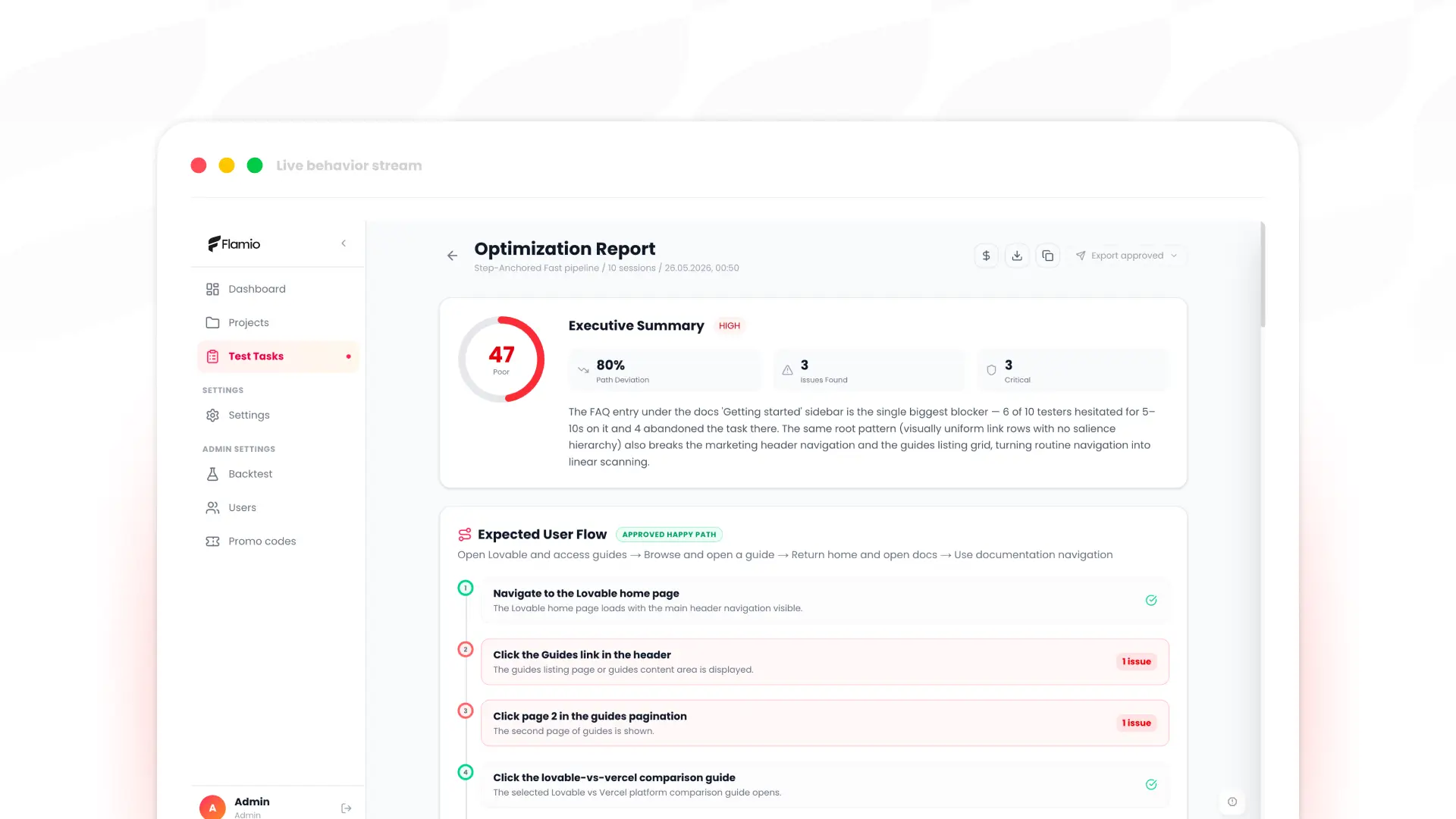 Flamio on Peerlist