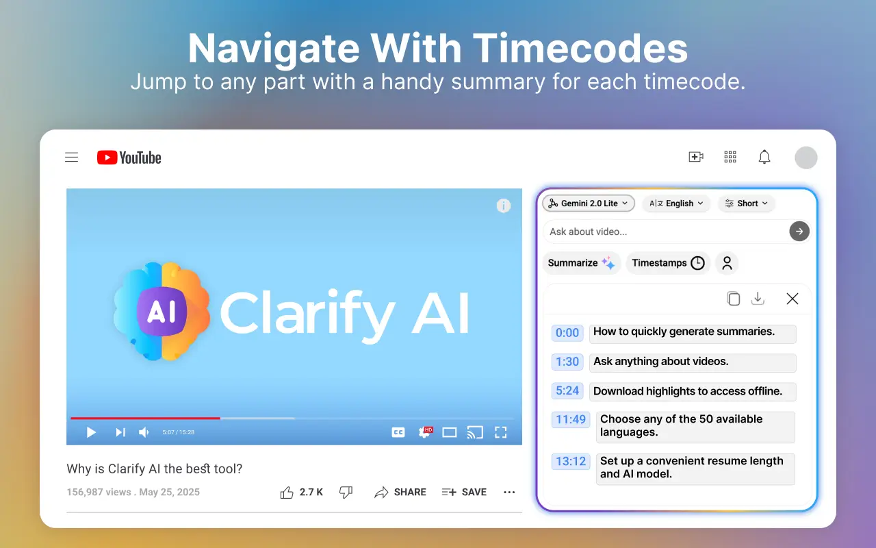 Clarify AI: Study Tools on Peerlist