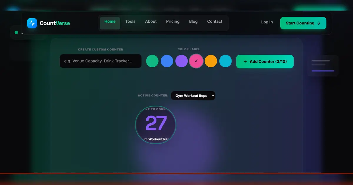 CountVerse on Peerlist