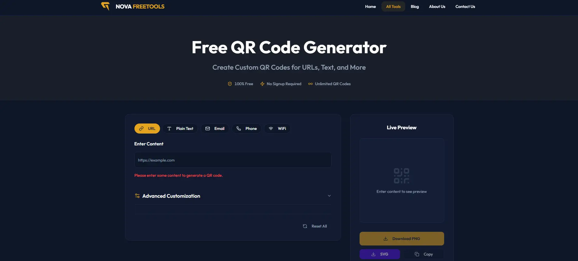 freetoolsnova.com on Peerlist