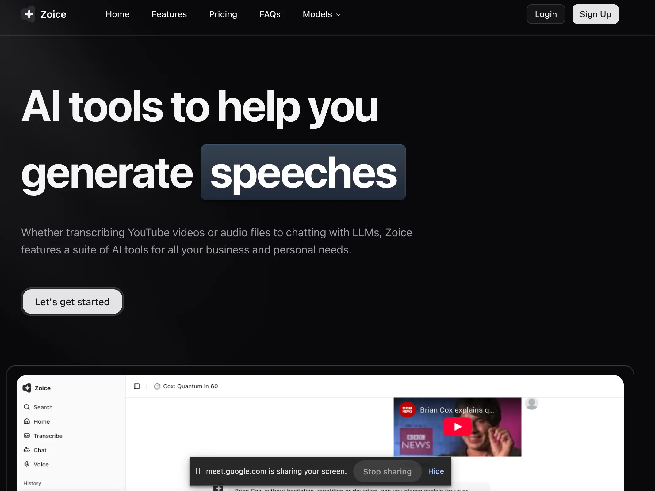 ZoiceApp on Peerlist