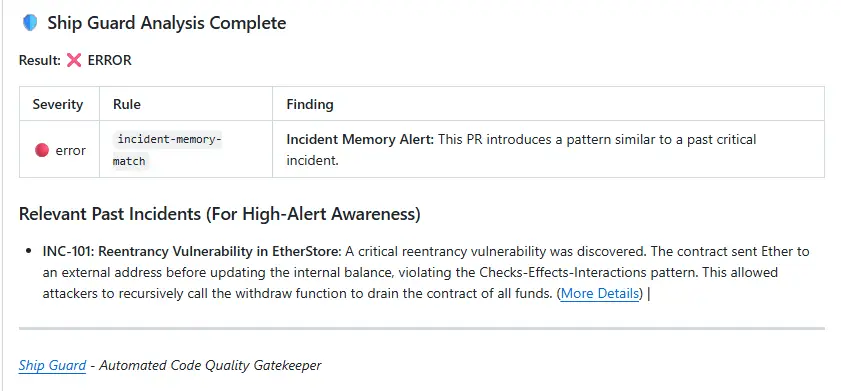 Ship Guard on Peerlist