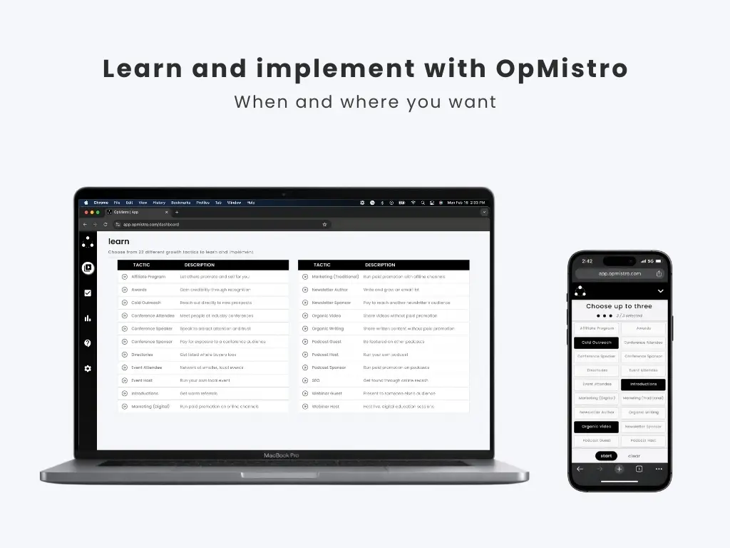 OpMistro on Peerlist