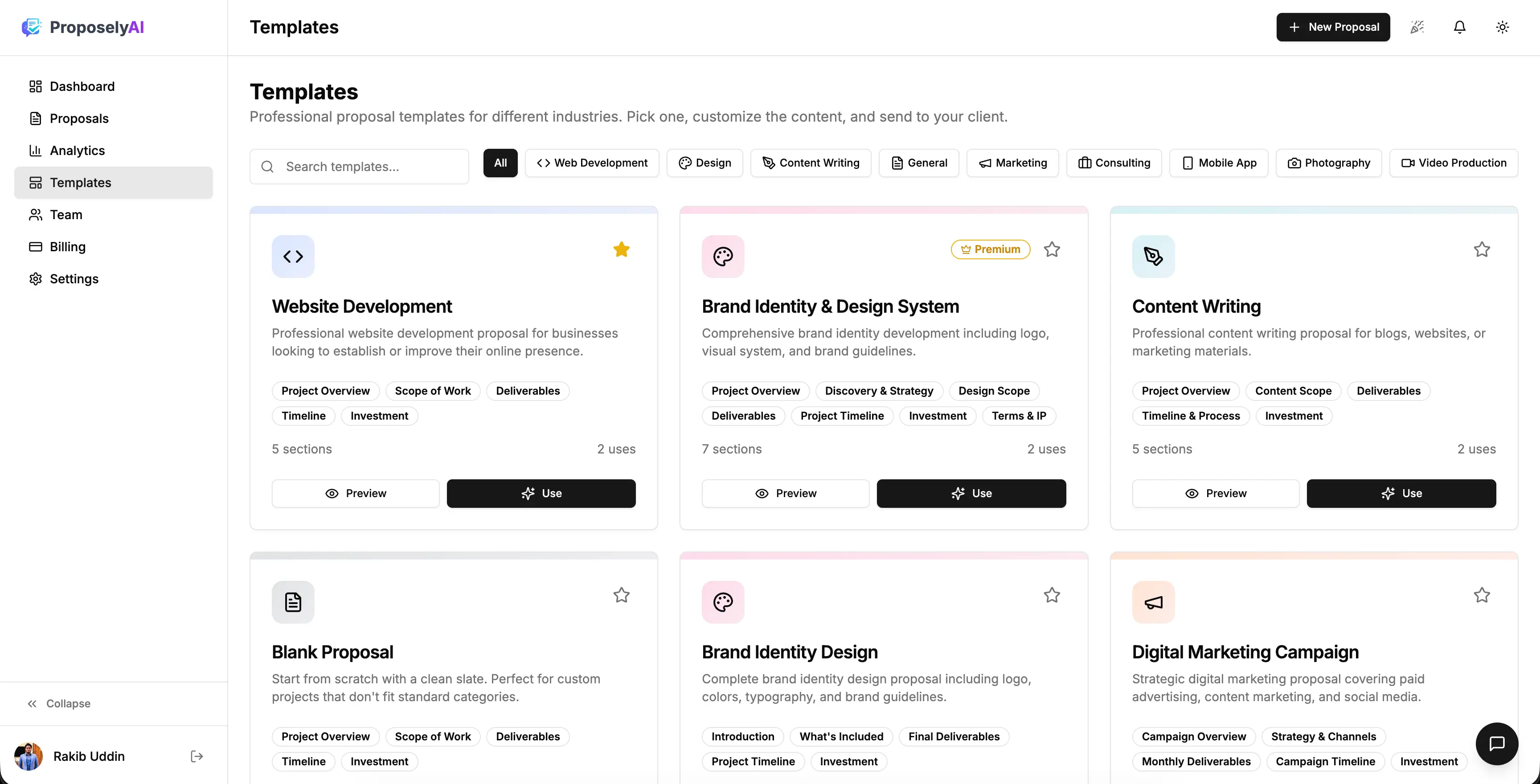 ProposelyAI on Peerlist