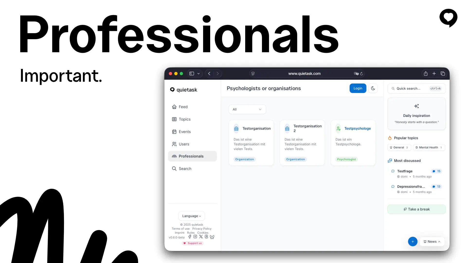 quietask on Peerlist