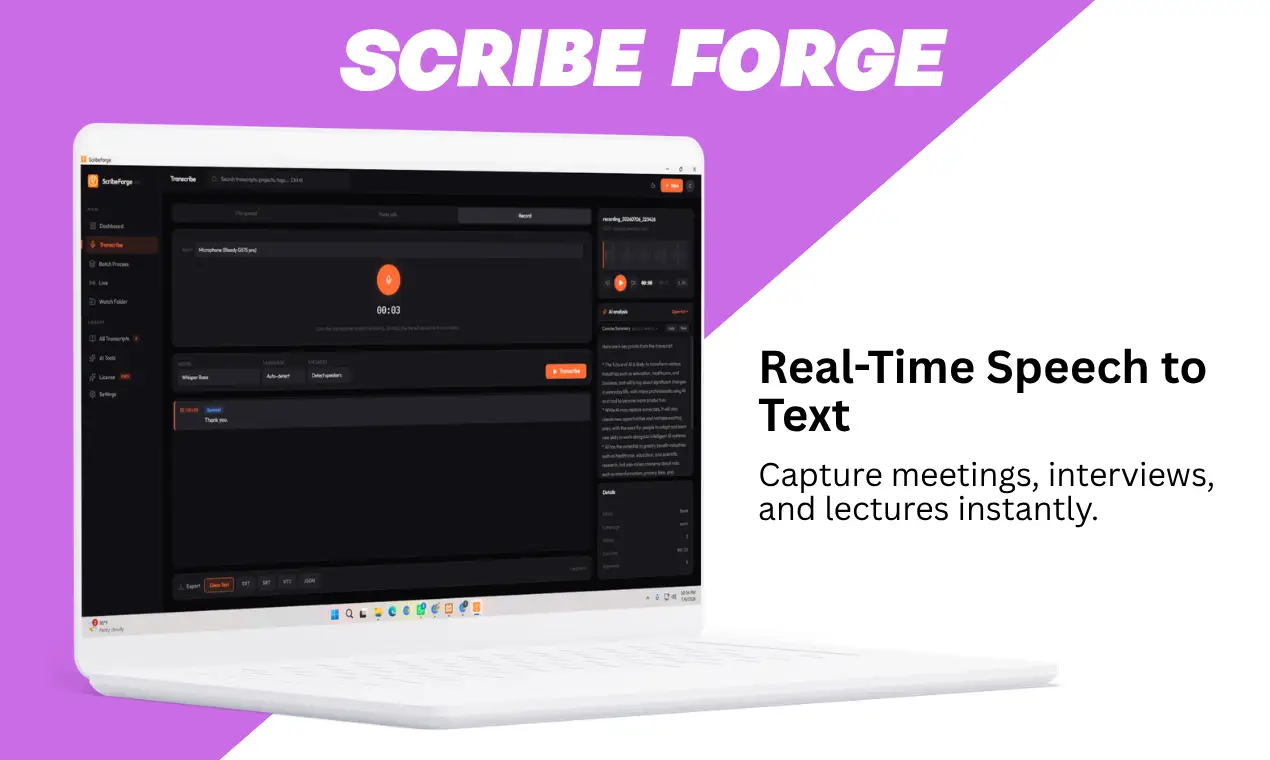 scribeforge.app on Peerlist