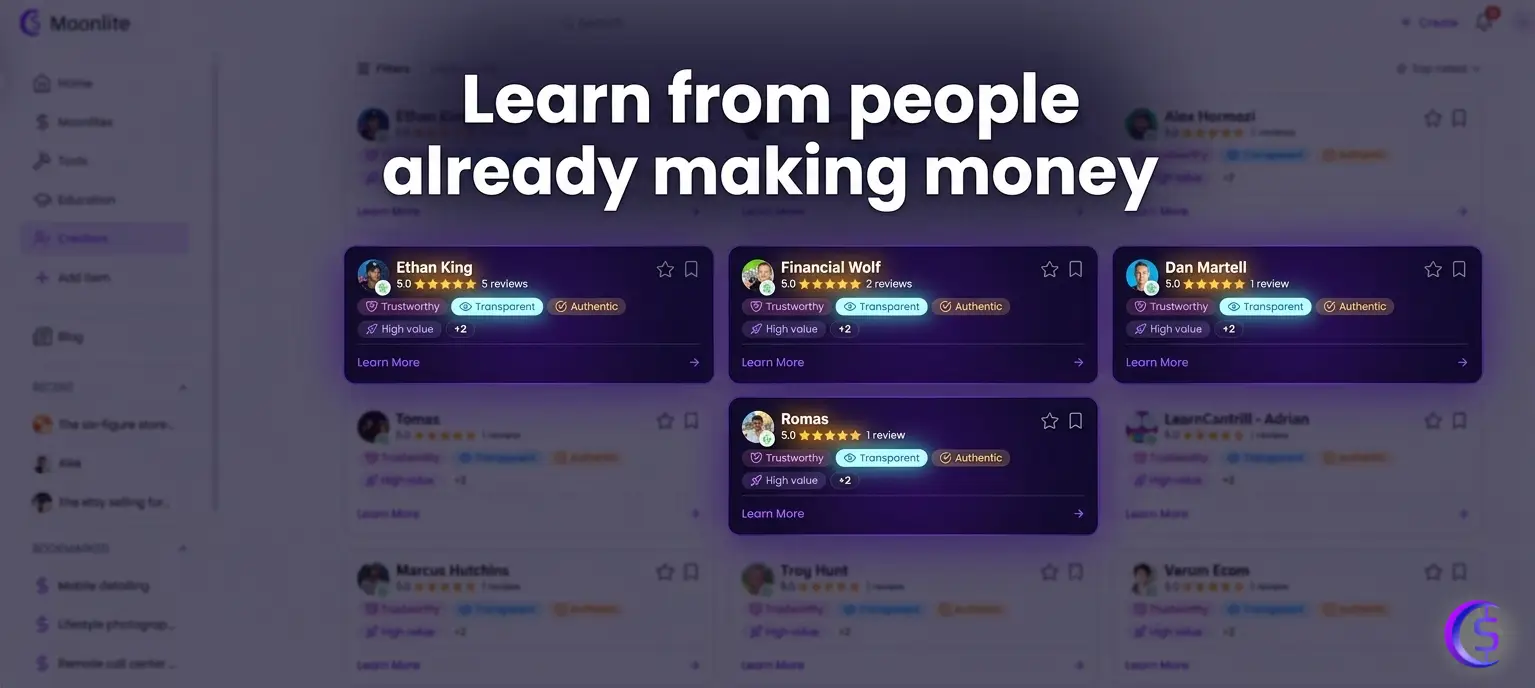 Moonlite Money on Peerlist