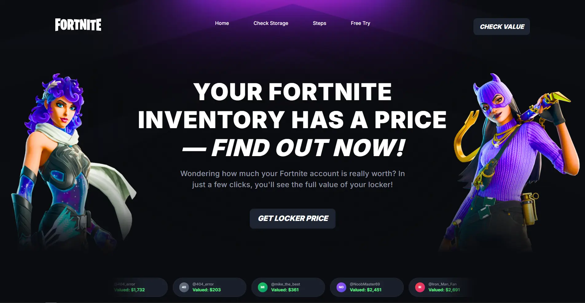 Check Fortnite Locker Value 2026 [OFFICIAL GUIDE]