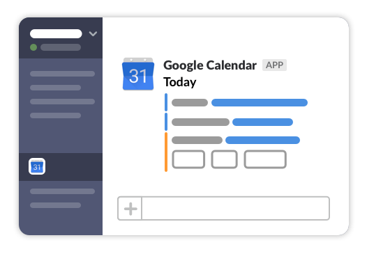 Slack Gmail / Calendar Integration
