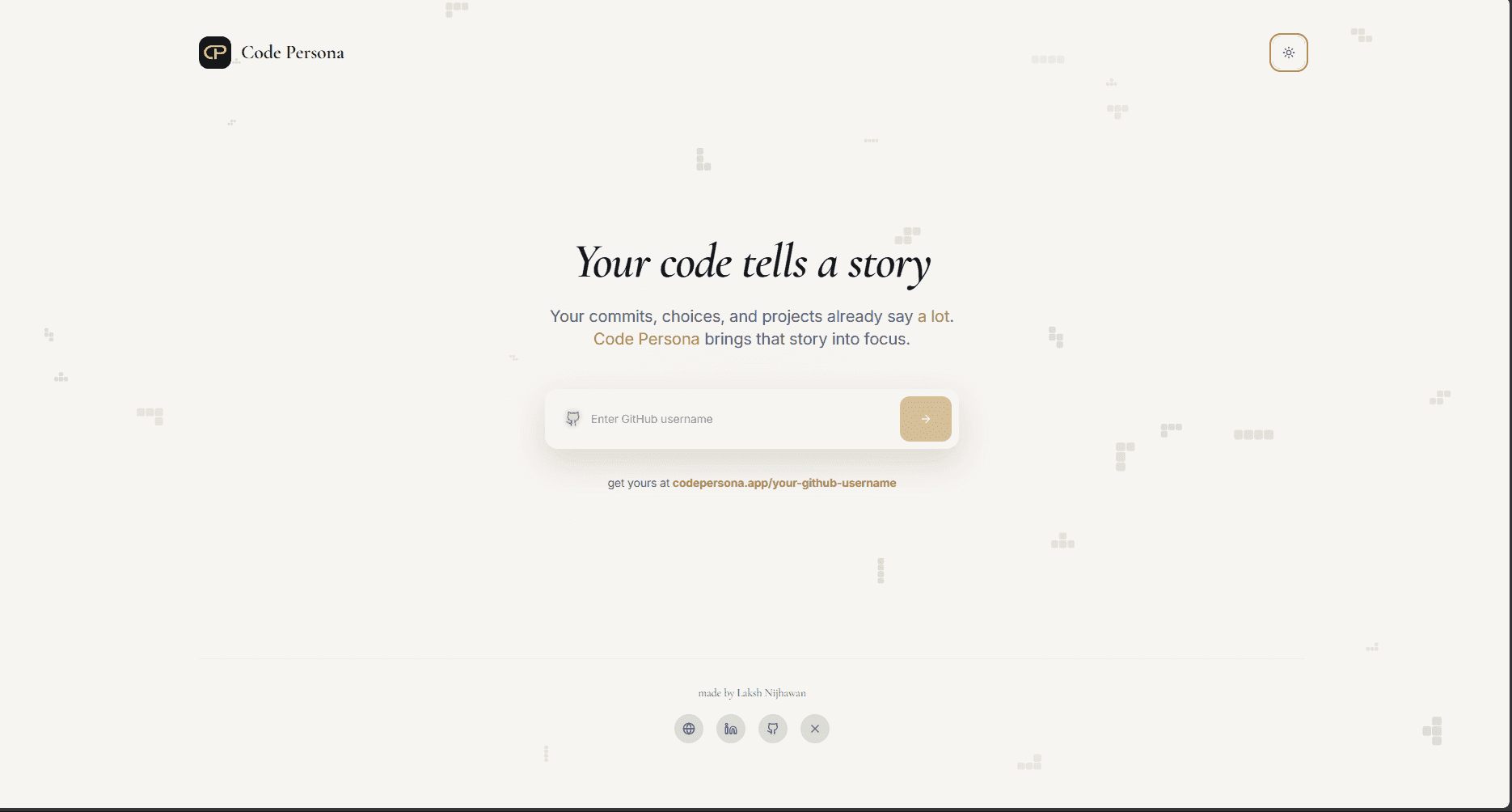 your code tells a story
